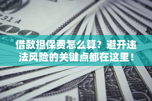 北京借款担保费怎么算？避开违法风险的关键点都在这里！
